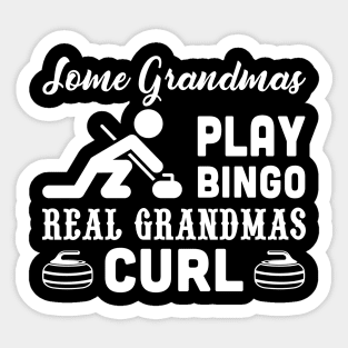 Some Grandmas Play Bingo Sticker